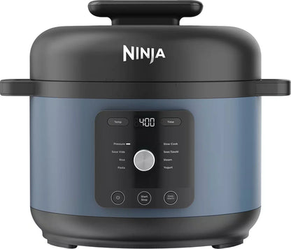 Ninja HyperHeat 9-in-1 Pressure Cooker, 6.5 Qt, Blue Macaron, PC201