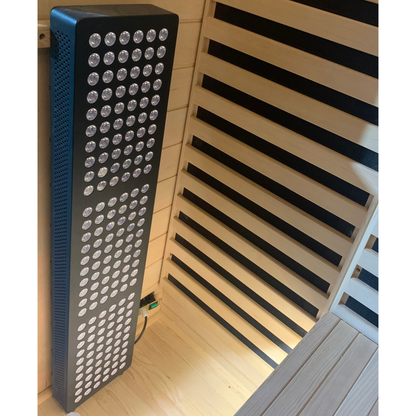 Blisspod Bergen 2-Person Full Spectrum Infrared Sauna with Red Light Therapy