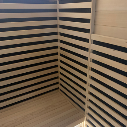 Blisspod Bergen 2-Person Full Spectrum Infrared Sauna with Red Light Therapy
