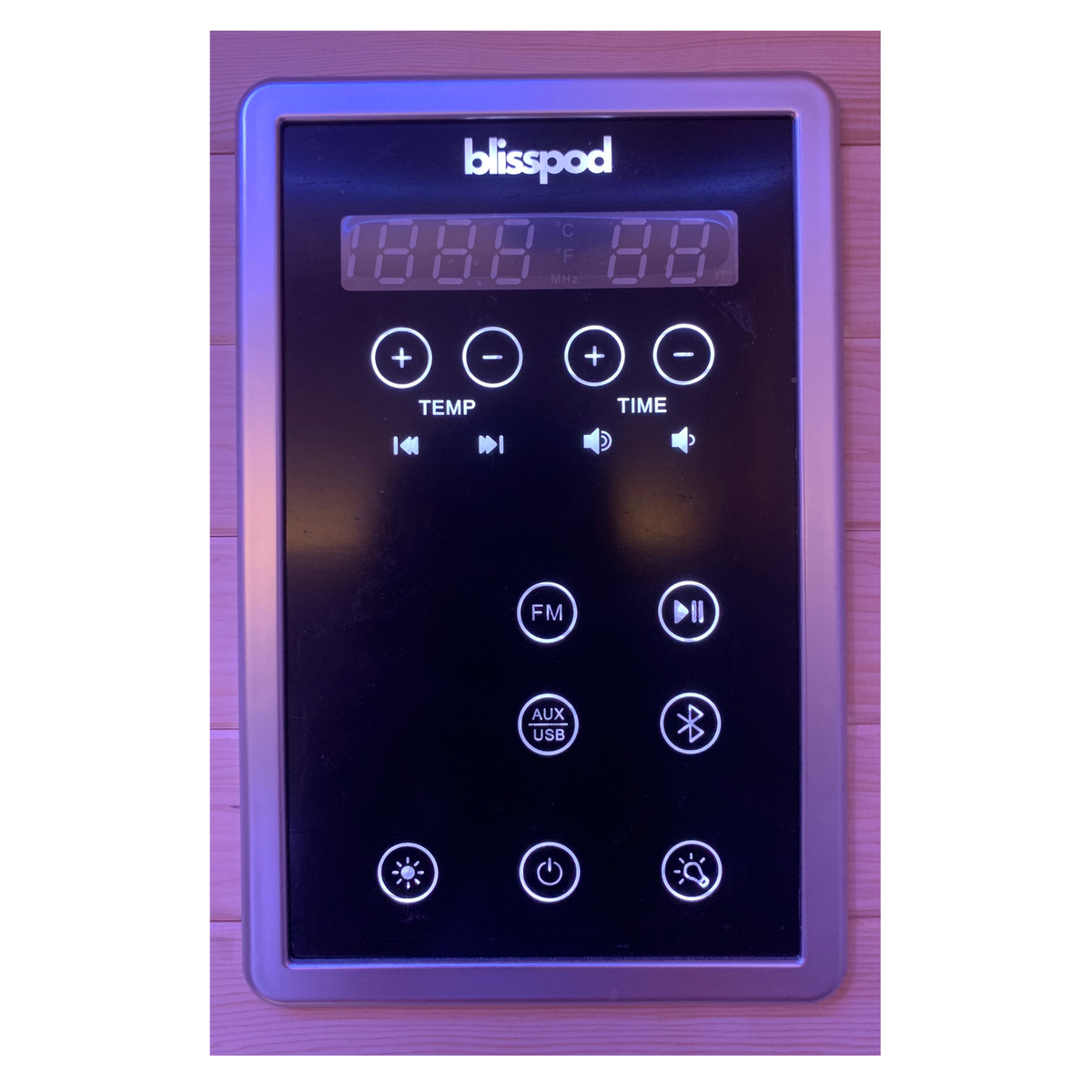 Blisspod Bergen 2-Person Full Spectrum Infrared Sauna with Red Light Therapy